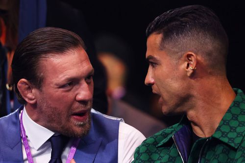 Conor McGregor și Cristiano Ronaldo, la gala de la Riad