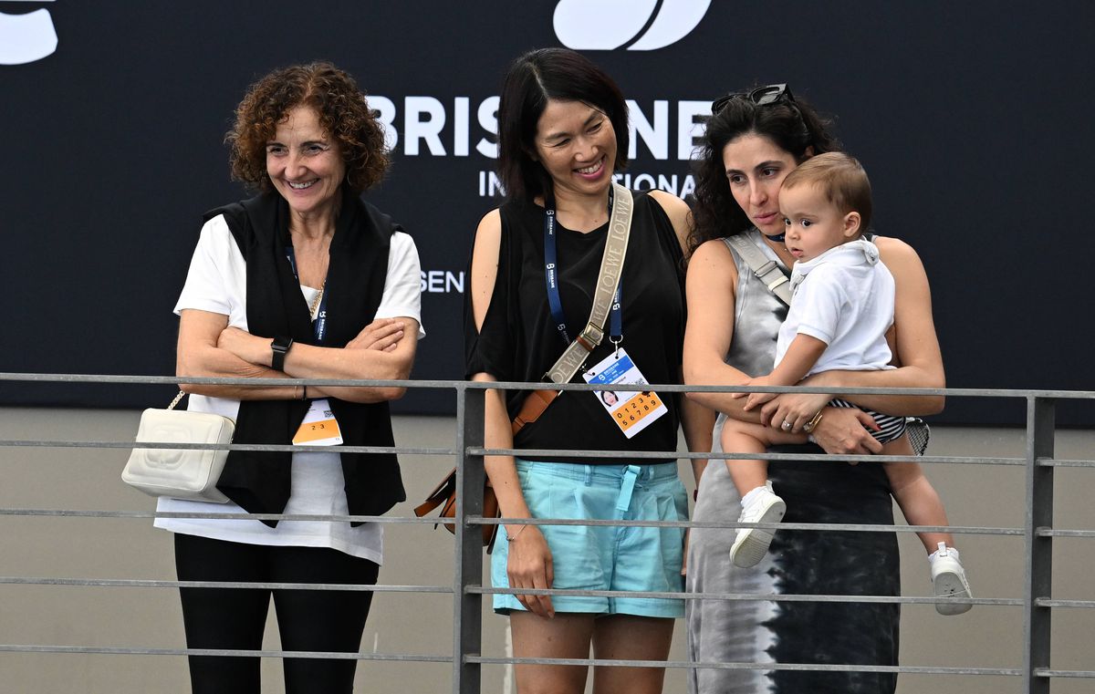 Fiul lui Nadal face senzație la Brisbane » Rafa jr, cu racheta în mână la doar un an