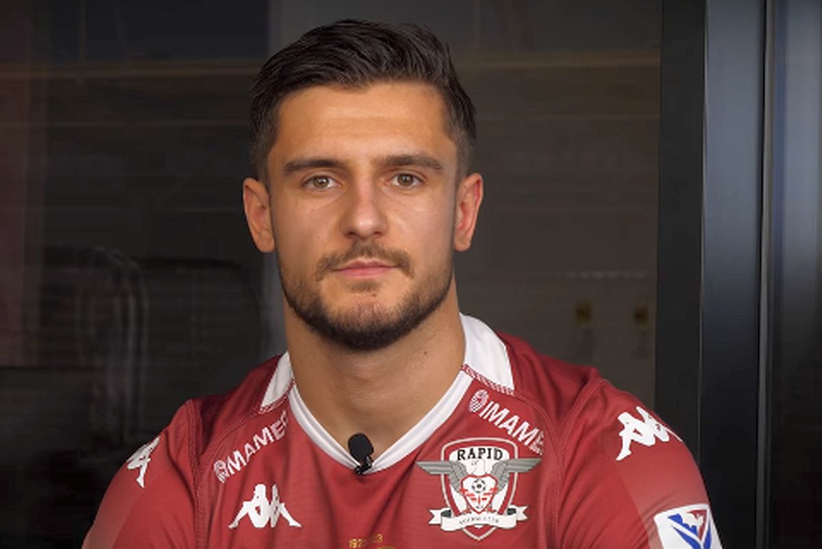 Șocul de care a avut parte sârbul Rapidului la scurt timp după ce a ajuns în București: „E infernal aici!”