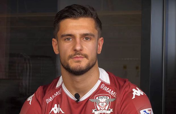 „Bora” anunță câte goluri vrea să dea la Rapid în acest sezon: „Pentru adversari, sunt «urât»! Am un șut foarte puternic”