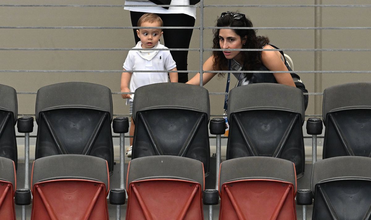 Fiul lui Nadal face senzație la Brisbane » Rafa jr, cu racheta în mână la doar un an