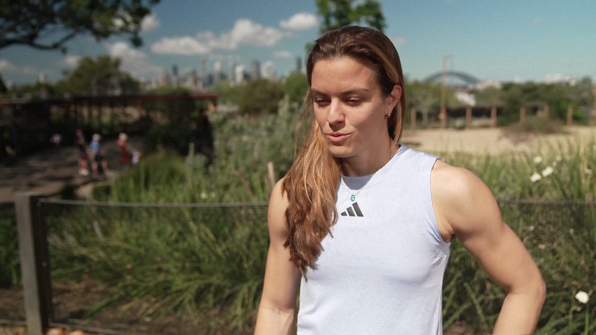 Maria Sakkari și Stefanos Tsitsipas au hrănit girafe la Grădina Zoologică Taronga din Sydney