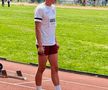 Cine e Codruț Sandu, portarul în care Rapid își pune speranțele: competitiv la atletism, are 1,91m la 17 ani!