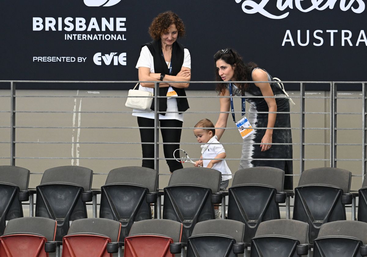 Fiul lui Rafael Nadal, în tribune la Brisabane