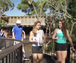 Maria Sakkari și Stefanos Tsitsipas au hrănit girafe la Grădina Zoologică Taronga din Sydney