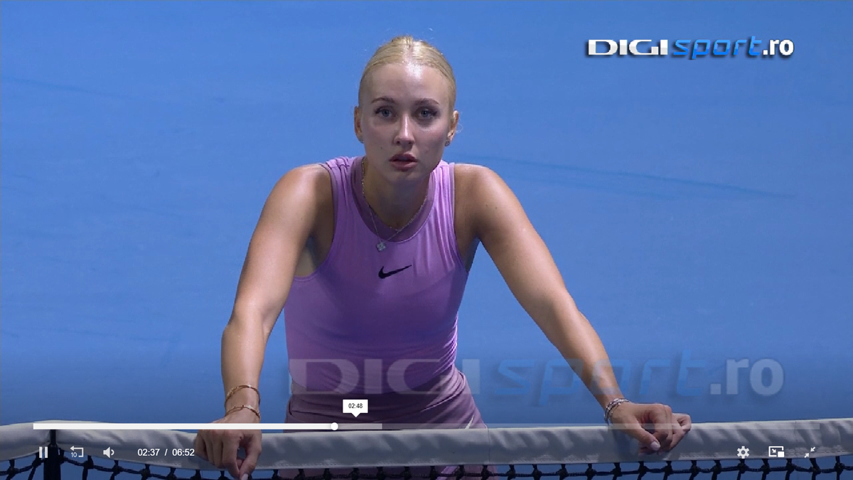 Imagini sfâșietoare! Ana Bogdan a părăsit în lacrimi ultimul meci din 2024: „Nu pot sta în picioare”