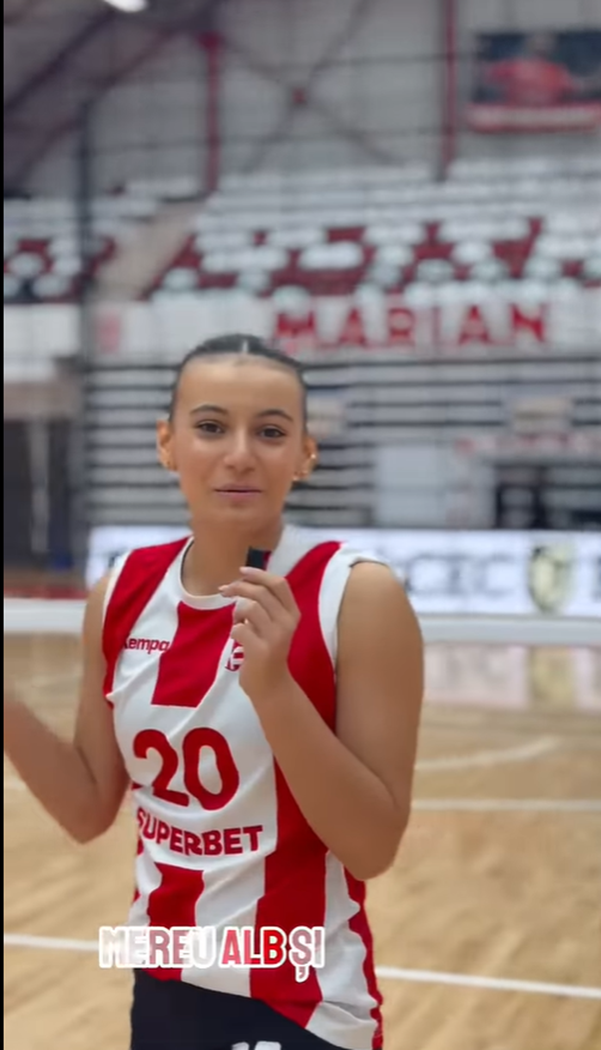 Voleibalistele dinamoviste, protagonistele unui videoclip inedit direct din sală: „Joc la Dinamo, normal că...”