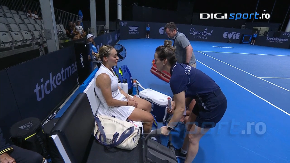 Imagini sfâșietoare! Ana Bogdan a părăsit în lacrimi ultimul meci din 2024: „Nu pot sta în picioare”