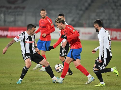 Dan Nistor în U Cluj - FCSB/ Foto: Facebook FCSB