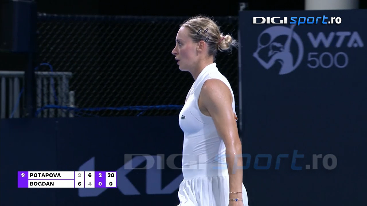 Imagini sfâșietoare! Ana Bogdan a părăsit în lacrimi ultimul meci din 2024: „Nu pot sta în picioare”