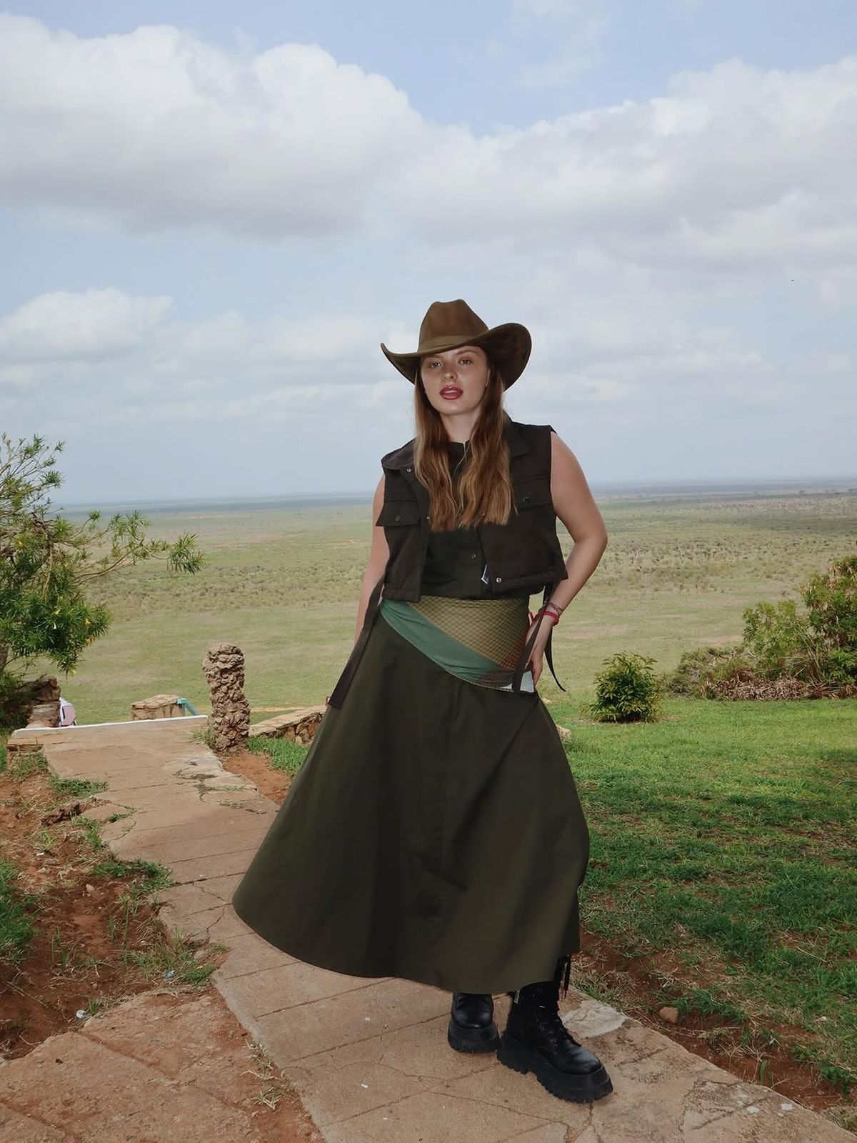 Daniel Birligea si Antonia in Kenya