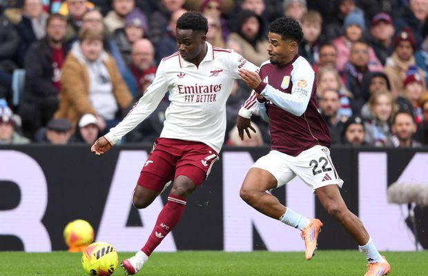 Arsenal - Aston Villa, duel pentru primul loc în Premier League » Echipe probabile