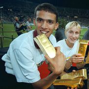 Gabriela Szabo și Hicham El Guerrouj, câștigători ai Golden Four 1997 Foto: Imago Images