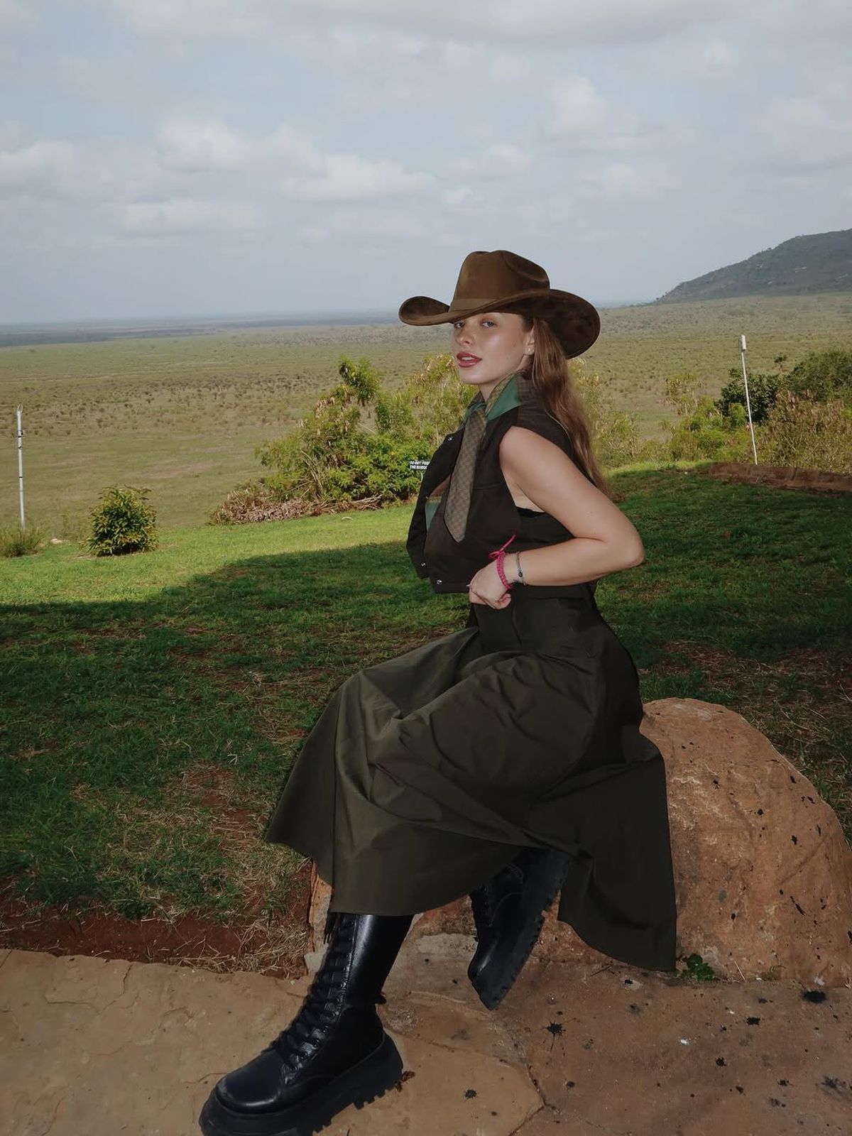 Daniel Birligea si Antonia in Kenya