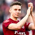 Louis Munteanu (23 de ani) e tot mai aproape de a pleca de la CFR Cluj.  // FOTO: Imago Images