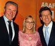 Gabriela Szabo alături de Sergey Bubka și Sebastian Coe Foto: Imago Images
