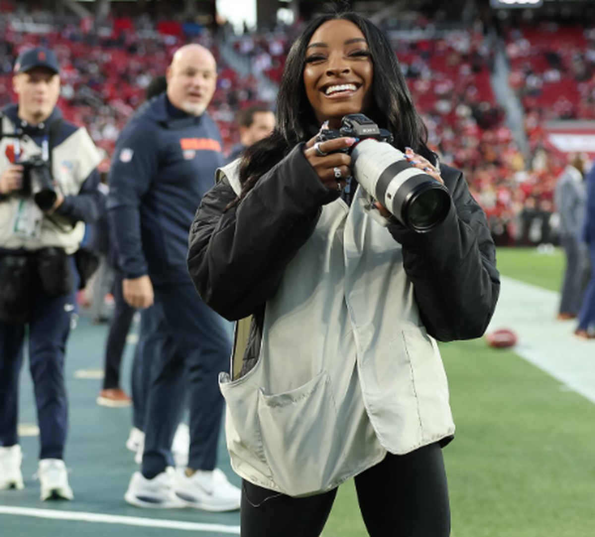 Simone Biles, lună de miere în Africa de Sud, printre lei și elefanți: „Aproape că am făcut pe mine”