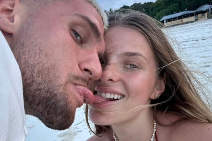 Antonia Salanță și Daniel Bîrligea în vacanță. Foto: Instagram