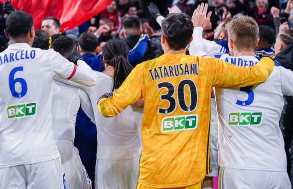 Nice - Lyon 1-2 // Ciprian Tătărușanu, evoluții tot mai bune » Cea mai mare notă la a treia titularizare consecutivă!