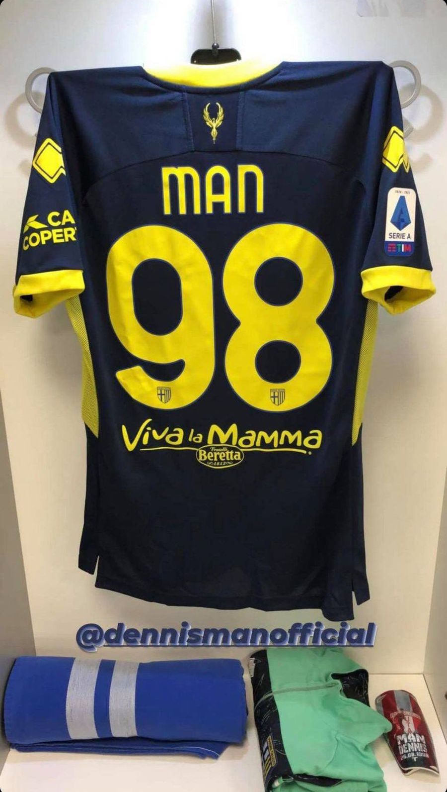FOTO Dennis Man a debutat în Serie A, în Napoli - Parma! Cum s-a descurcat în cele 10 minute