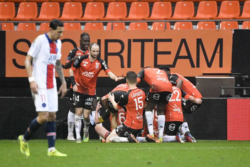 PSG a pierdut surprinzător în deplasarea de la Lorient, scor 2-3. Meciul a contat pentru runda #22 din Ligue 1.