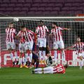 Leo Messi (33 de ani) a reușit un gol superb pentru Barcelona în victoria cu Athletic Bilbao, scor 2-1, din runda #21 a campionatului din Spania.