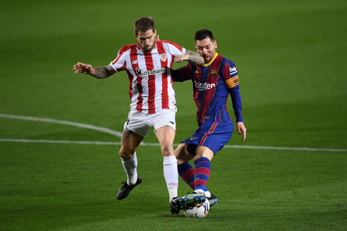 FOTO. Cum să-l oprești pe Messi?! » Starul Barcelonei a fentat incredibil disperarea lui Bilbao: „Ce operă de artă!”