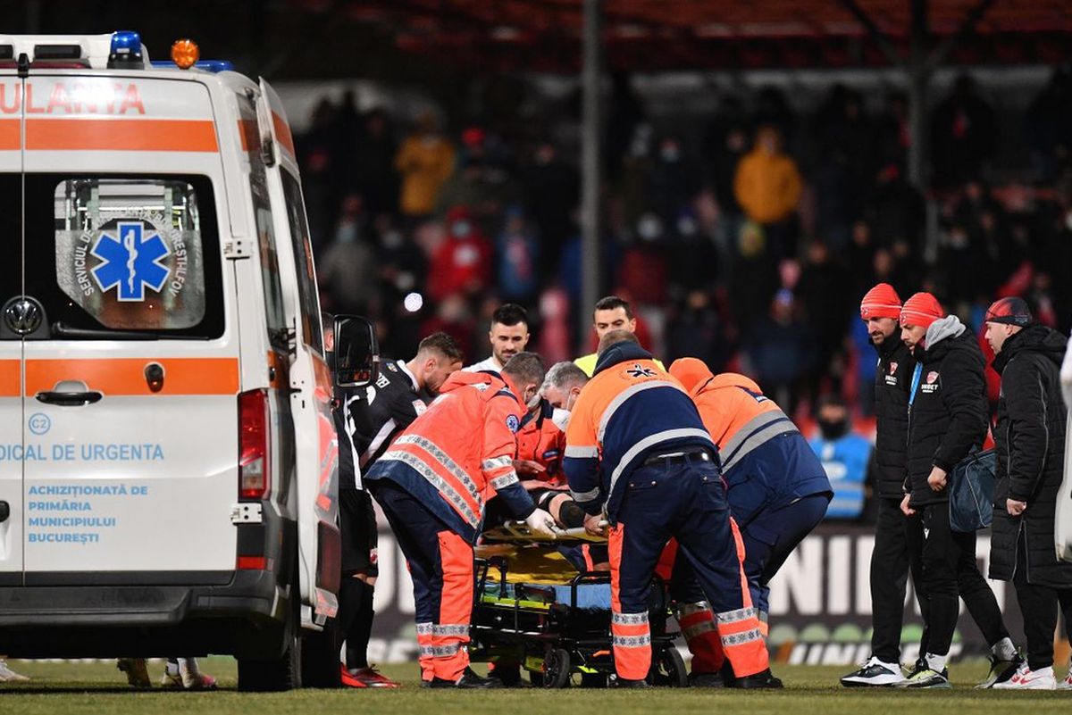 Care este starea medicală a lui Ivanov după comoția suferită în Dinamo - FCSB » Când revine la antrenamente