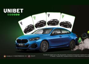 De la Unibet, pentru jucători: 5 BMW-uri și peste 1.000 de premii în următoarele 9 săptămâni