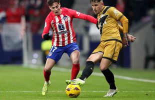 Atletico Madrid - Rayo Vallecano 2-1 » Horațiu Moldovan a fost rezervă, Andrei Rațiu a jucat 65 de minute