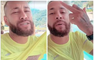 Acuzat că s-a îngrășat, Neymar și-a arătat abdomenul și a răspuns vulgar: „S*****-o, haterilor!”