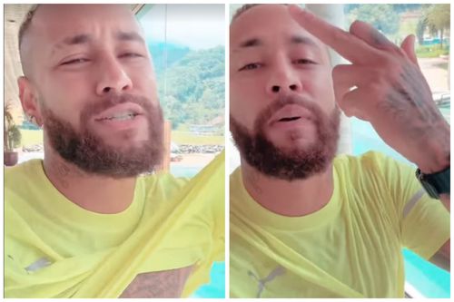 Reacția lui Neymar