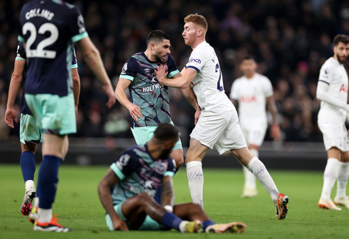Tottenham - Brentford, cu Drăgușin pe bancă