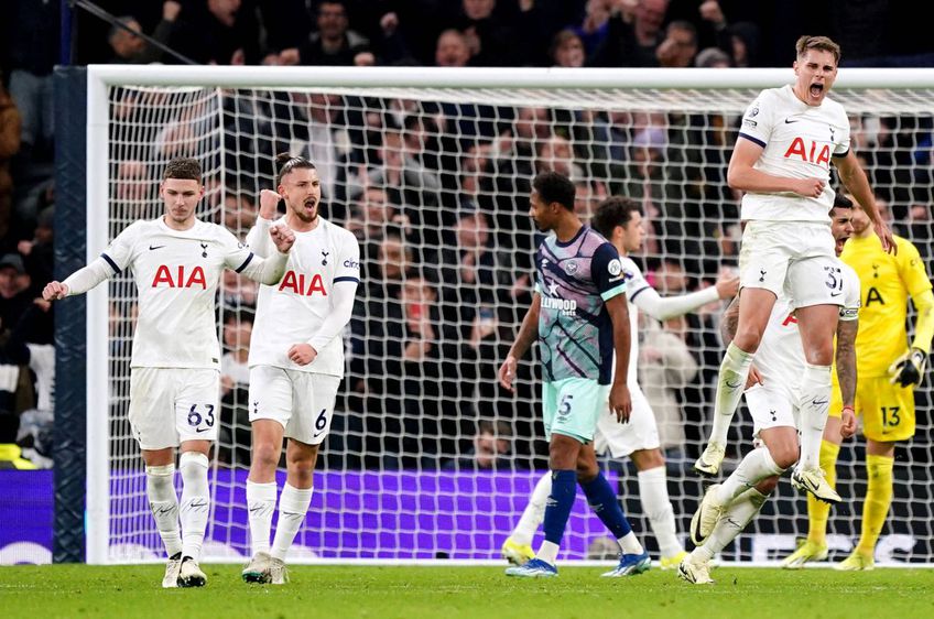 Tottenham a învins-o pe Brentford, scor 3-2, în ciuda unor gafe incredibile în defensivă. Radu Drăgușin (21 de ani) a fost rezervă și a intrat pe teren în minutul 88.