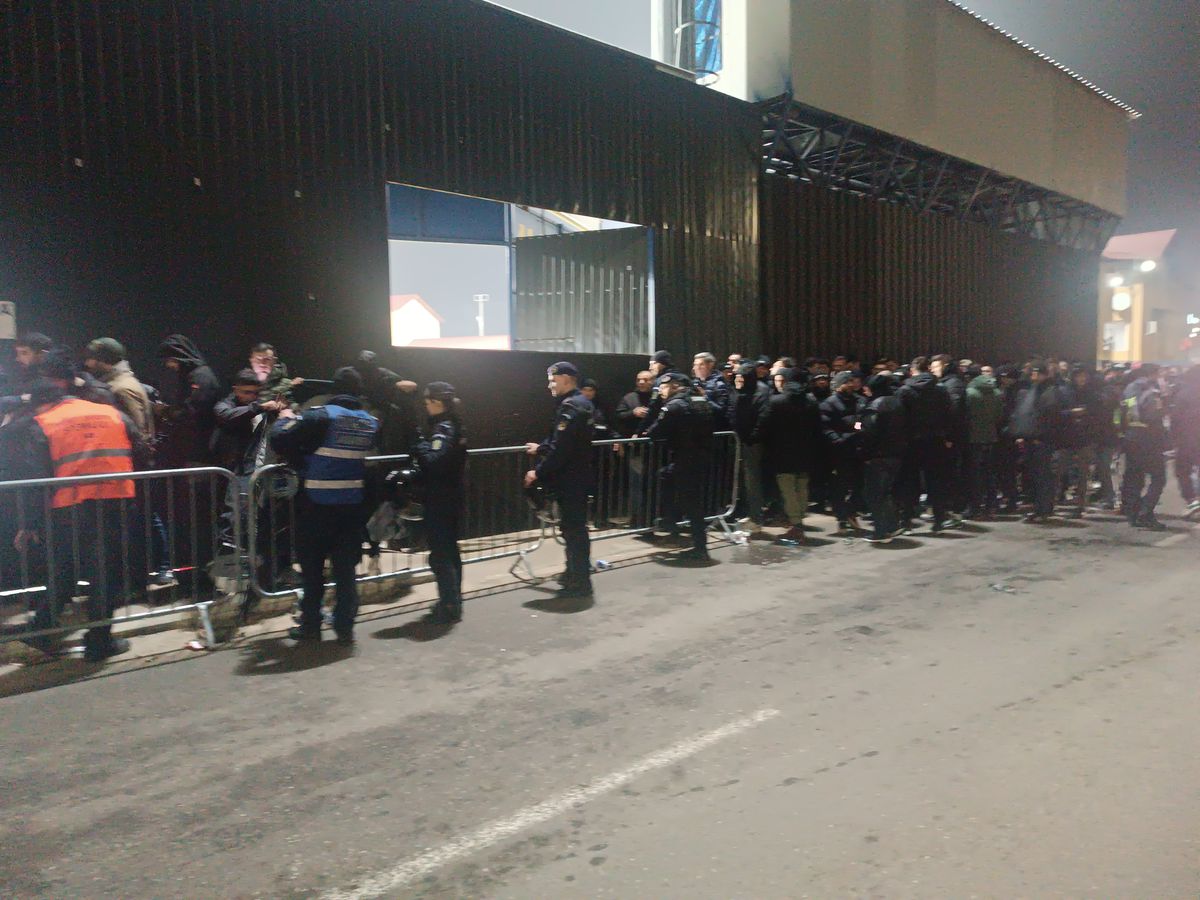 Unirea Slobozia - Dinamo, imagini înaintea partidei de la Clinceni