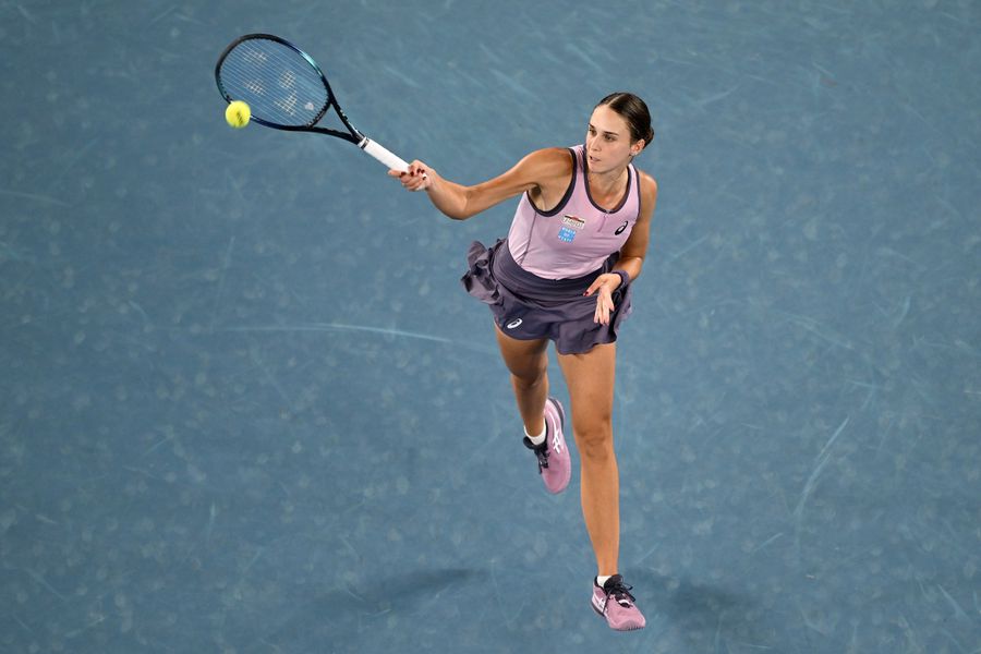 Ana Todoni în acțiune FOTO Guliver/GettyImages Anca Todoni, calificare spectaculoasă în semifinalele turneului WTA 125 de la Bari