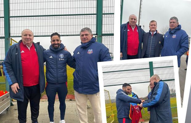 Steaua nu s-a abținut, după ce United s-a antrenat în Ghencea » Ironia supremă pentru rivala FCSB