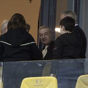 Gigi Becali, în tribune la meciul FCSB - Manchester United 0-2 FOTO: Ionuţ Iordache (GSP)