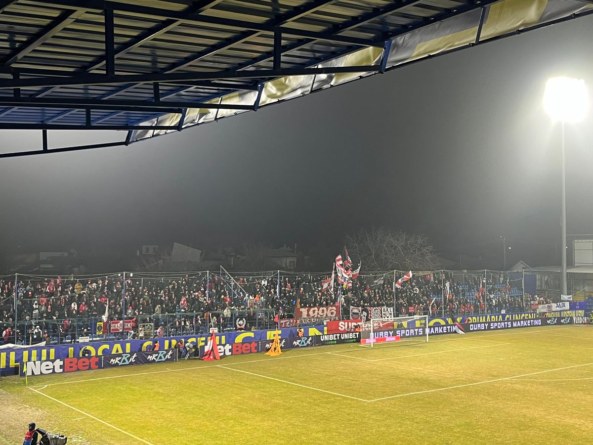 Unirea Slobozia - Dinamo, imagini înaintea partidei de la Clinceni