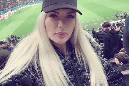 Laura Vicol, în tribune la FCSB - Manchester United