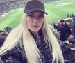 Laura Vicol, în tribune la FCSB - Manchester United