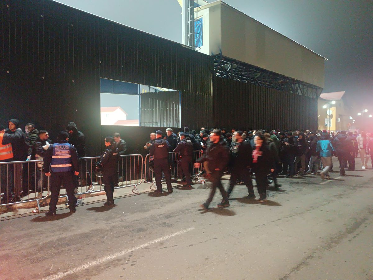 Unirea Slobozia - Dinamo, imagini înaintea partidei de la Clinceni