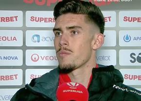Vinovat la golul Sloboziei cu Dinamo: „Ce a fost a trecut, contează prezentul. Colegii m-au ajutat”