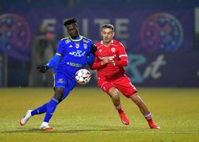 Unirea Slobozia - Dinamo, în etapa 24 din Superliga » GOL superb în minutul 43! Arbitrii l-au confirmat după 30 de secunde