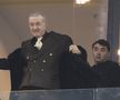 Gigi Becali şi Ionuţ Luţu, în tribune la meciul FCSB - Manchester United 0-2 FOTO: Ionuţ Iordache (GSP)