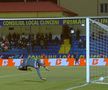 Primul gol încasat de Roșca din acțiune în acest sezon a fost validat de VAR după 30 de secunde, foto: captură Prima Sport