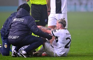 Pierdere grea pentru Cristi Chivu! Pacientul Valentin Mihăilă, sezon încheiat! » Anunțul făcut de Parma
