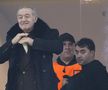Gigi Becali şi Ionuţ Luţu, în tribune la meciul FCSB - Manchester United 0-2 FOTO: Ionuţ Iordache (GSP)