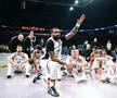 U-BT, susținută de peste 500 de fani în deplasarea de la Belgrad/Foto: Dragana Stjepanovic (aba-liga.com)