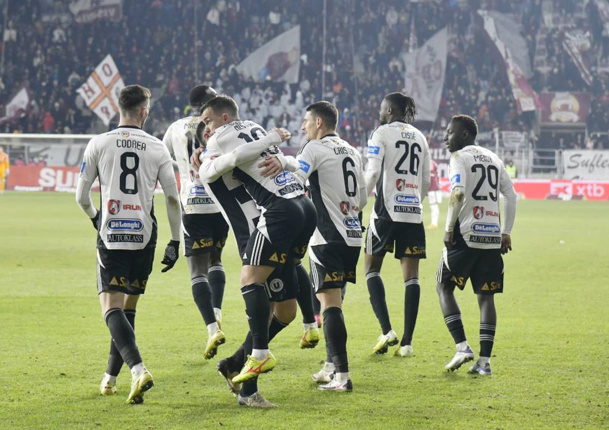 U Cluj produce surpriza în Giulești și schimbă iar toate calculele pentru play-off! Rapid ratează primul loc » Noul clasament din Superliga